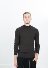Load image into Gallery viewer, Merino Knit Turtleneck in Cavern - orange
