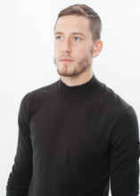 Load image into Gallery viewer, Merino Knit Turtleneck in Cavern - orange
