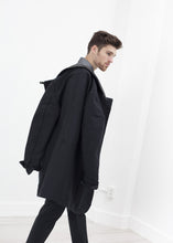 Load image into Gallery viewer, Taban Coat in Black - blue

