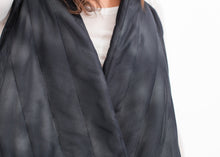 Load image into Gallery viewer, Quilted Mesh Waistcoat in Black/White - orange

