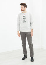 Load image into Gallery viewer, Vintage Sweatshirt in Light Grey - blue
