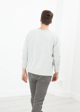 Load image into Gallery viewer, Vintage Sweatshirt in Light Grey - blue
