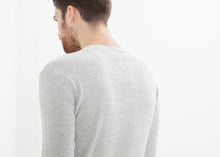 Load image into Gallery viewer, Waffle Knit Long Sleeve Tee - violet
