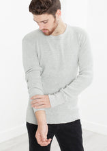 Load image into Gallery viewer, Waffle Knit Long Sleeve Tee - violet
