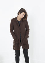 Load image into Gallery viewer, Ghost Wool Jacket in Brown - pink
