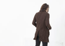 Load image into Gallery viewer, Ghost Wool Jacket in Brown - pink
