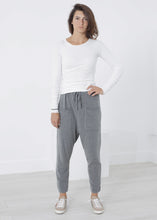 Load image into Gallery viewer, Stretch Tee in Milk - brown

