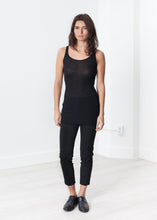 Load image into Gallery viewer, Easy Ribbed Tank in Black - indigo
