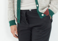 Load image into Gallery viewer, Girlfriend Trouser in Black - pink
