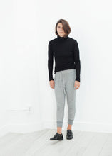 Load image into Gallery viewer, Highsoft Cropped Sweat in Heather Grey - white
