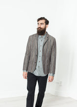Load image into Gallery viewer, Watercolor Sport Jacket in Brown/Blue - orange
