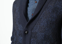 Load image into Gallery viewer, Giacca Madras Cardigan - violet
