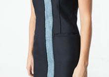 Load image into Gallery viewer, Denim Dress in Denim - orange
