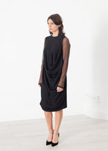 Load image into Gallery viewer, Net Dress in Black - black
