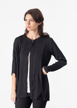 Load image into Gallery viewer, Unbalanced Cardigan in Black - gray
