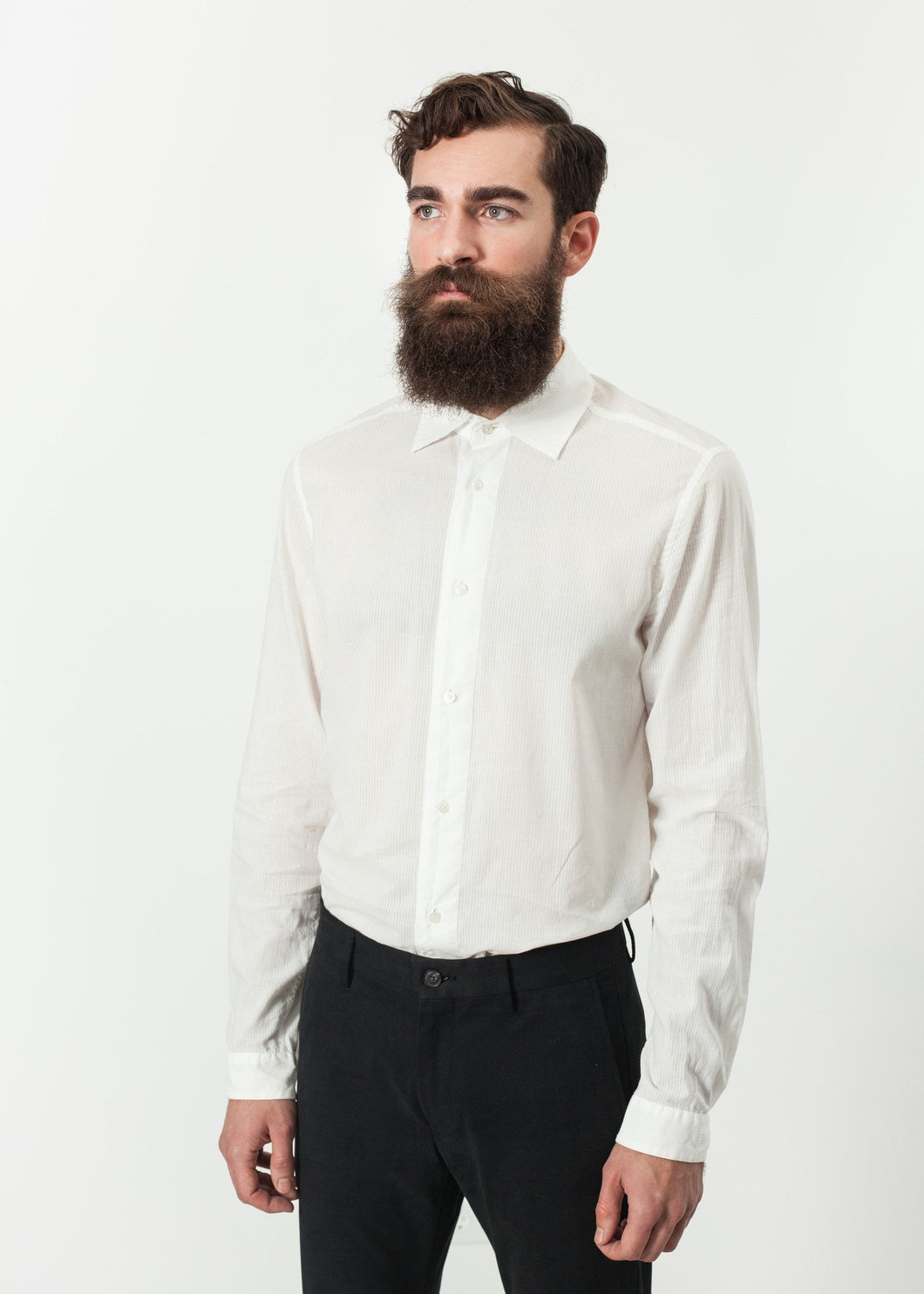 Hempel Shirt in White - violet