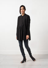 Load image into Gallery viewer, Oversized Bibbed Blouse - gray
