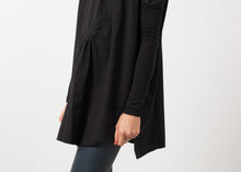 Load image into Gallery viewer, Oversized Bibbed Blouse - gray
