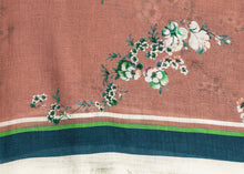 Load image into Gallery viewer, Floral Cashmere Scarf - red
