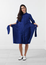 Load image into Gallery viewer, Tied Sleeve Dress - brown
