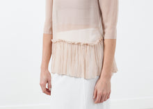 Load image into Gallery viewer, Ruffle Top - black
