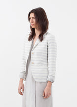 Load image into Gallery viewer, Lavanda Stripe Blazer - gray
