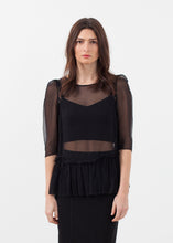 Load image into Gallery viewer, Ruffle Top - violet
