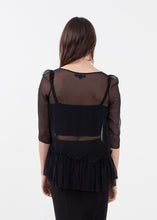Load image into Gallery viewer, Ruffle Top - violet
