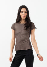 Load image into Gallery viewer, short sleeve button up - orange
