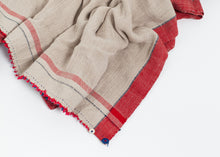 Load image into Gallery viewer, Fringed Textile - gray
