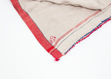 Load image into Gallery viewer, Fringed Textile - gray
