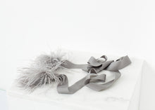 Load image into Gallery viewer, Feather Sash - brown
