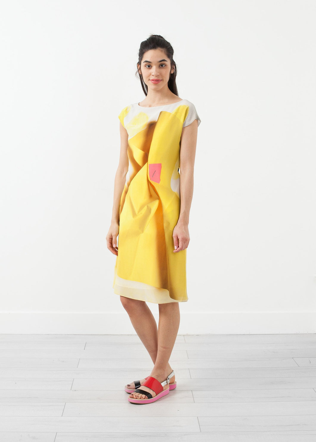 Paper Dress - orange