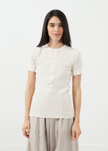 Load image into Gallery viewer, Waffle Henley - indigo
