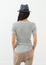 Load image into Gallery viewer, Waffle Henley - violet
