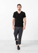 Load image into Gallery viewer, Flat Front Cuffed Trouser - red
