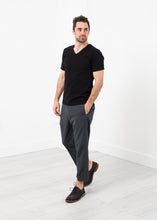 Load image into Gallery viewer, Flat Front Cuffed Trouser - red
