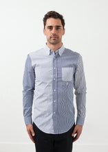 Load image into Gallery viewer, Striped Button Up - apricot
