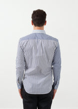 Load image into Gallery viewer, Striped Button Up - apricot
