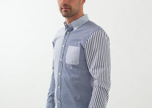 Load image into Gallery viewer, Striped Button Up - apricot
