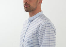 Load image into Gallery viewer, Mandarin Collar Formal Shirt - apricot
