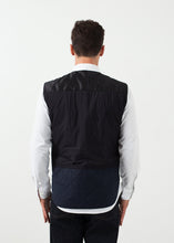 Load image into Gallery viewer, Reversible Quilted Vest - blue
