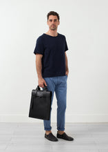 Load image into Gallery viewer, Unisex Cotton Tencel Shirt - blue
