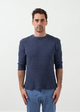 Load image into Gallery viewer, Melange Waffle Top - pink

