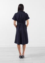Load image into Gallery viewer, Rolled Sleeve Trenchcoat - brown
