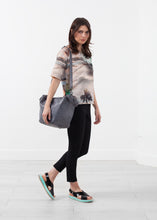Load image into Gallery viewer, Pat Raglan Tee - indigo
