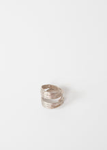 Load image into Gallery viewer, Silver Coil Ring in Sterling - purple
