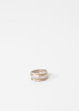 Load image into Gallery viewer, Ring 24 in Silver - red
