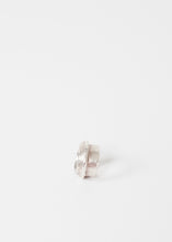 Load image into Gallery viewer, Ring 56 in Silver - red
