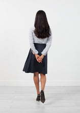 Load image into Gallery viewer, Half Wrap Skirt - gray
